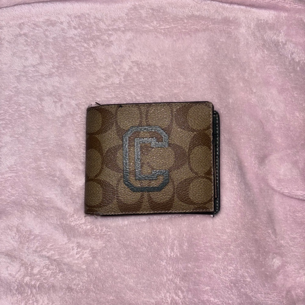 Coach Black Leather Wallet